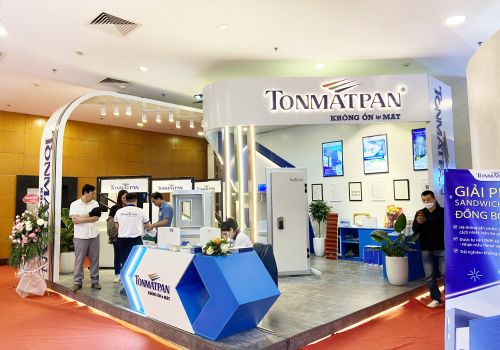 Dấu ấn giải pháp sandwich panel đồng bộ TONMATPAN tại Vietbuild 2023