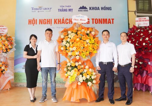 TONMAT GROUP ĐỒNG HÀNH CÙNG THỢ THẦU XÂY DỰNG TẠI THÁI NGUYÊN