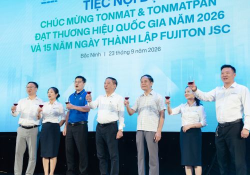 Tập đoàn Tonmat đánh dấu cột mốc: Vinh danh Thương hiệu Quốc gia 2026 và 15 năm Fujiton JSC 