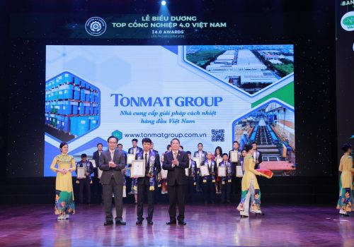 TONMAT GROUP ĐƯỢC BIỂU DƯƠNG TOP DOANH NGHIỆP CÔNG NGHIỆP 4.0 